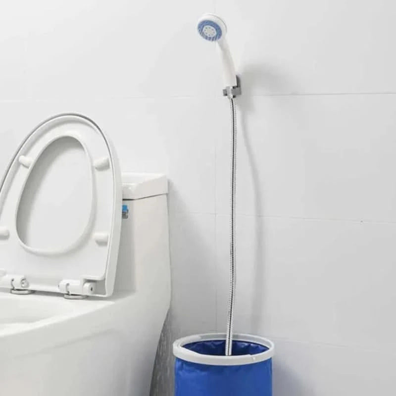 Chuveiro portátil - Para se manter limpo em qualquer lugar 