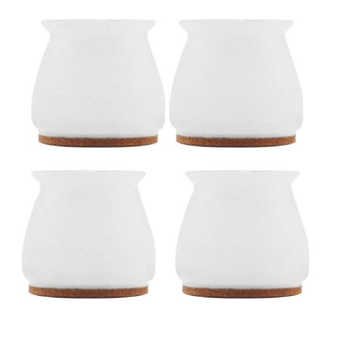 Proteja seus pisos com estas pontas de silicone para pés de móveis (x16) 