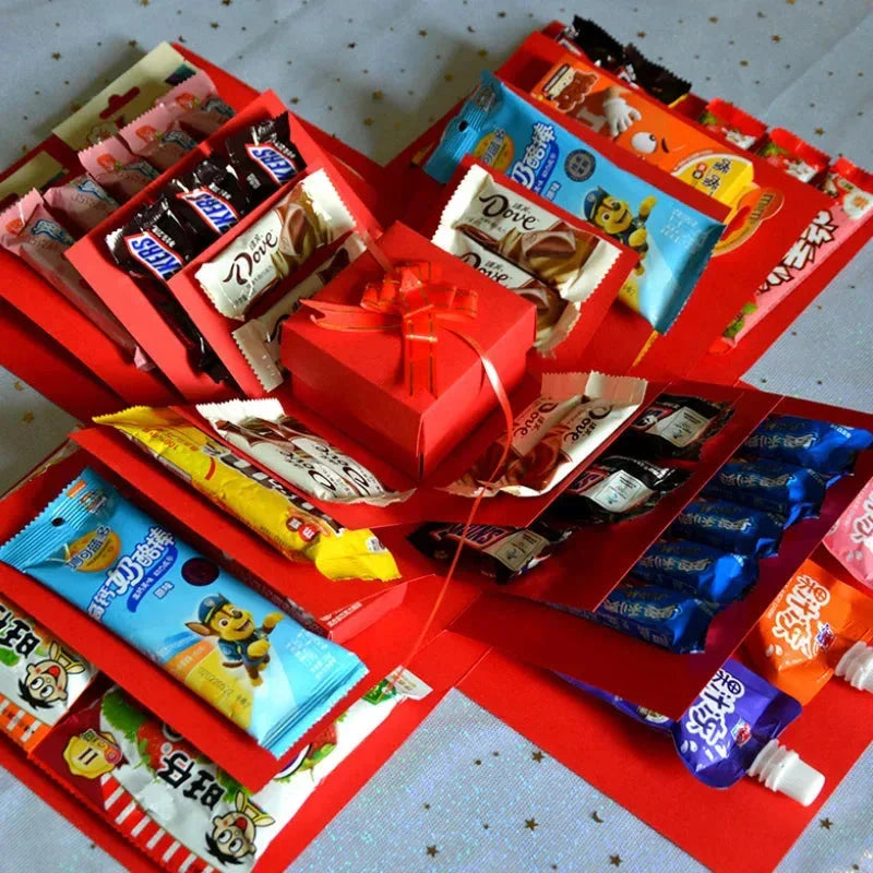Scatola regalo a esplosione per ricordi — foto 11