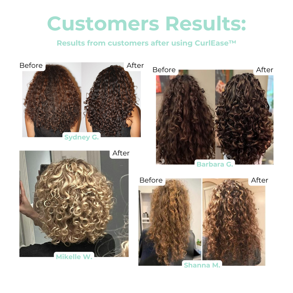 Escova de cabelo para cachos definidos sem frizz 