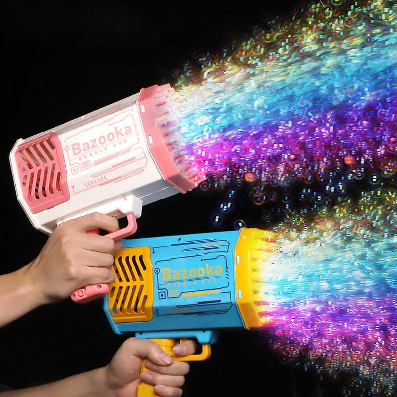 Pistola de bolhas recarregável 
