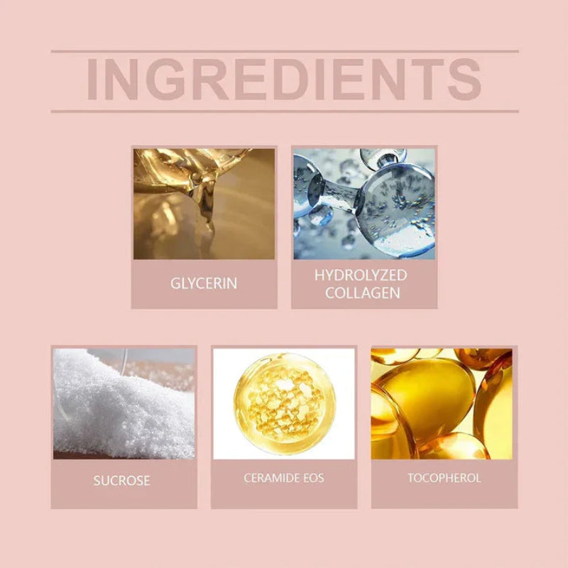 Máscara noturna de colágeno para uma pele regenerada 