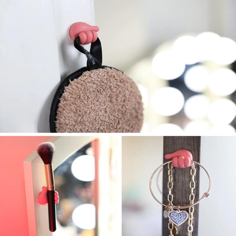 Okos kampók kábelekhez, kefékhez, fülhallgatókhoz és még sok máshoz (x10) 