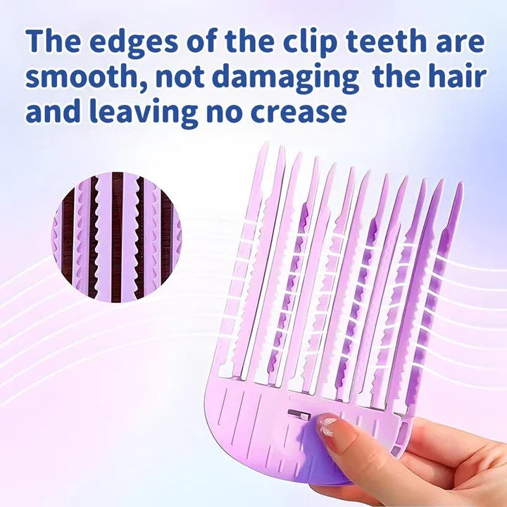 Zachte en moeiteloze instant volumineuze haarkapsel 