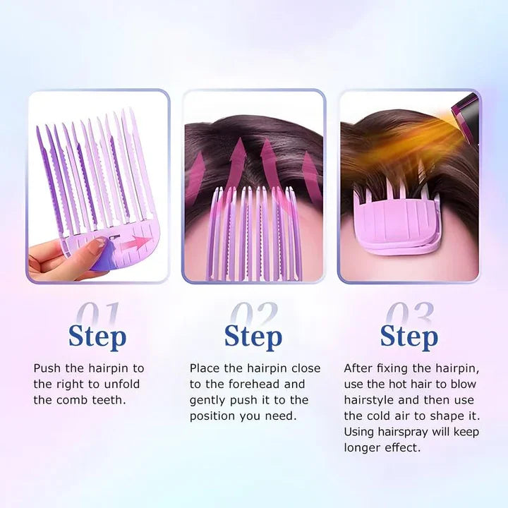 Zachte en moeiteloze instant volumineuze haarkapsel 