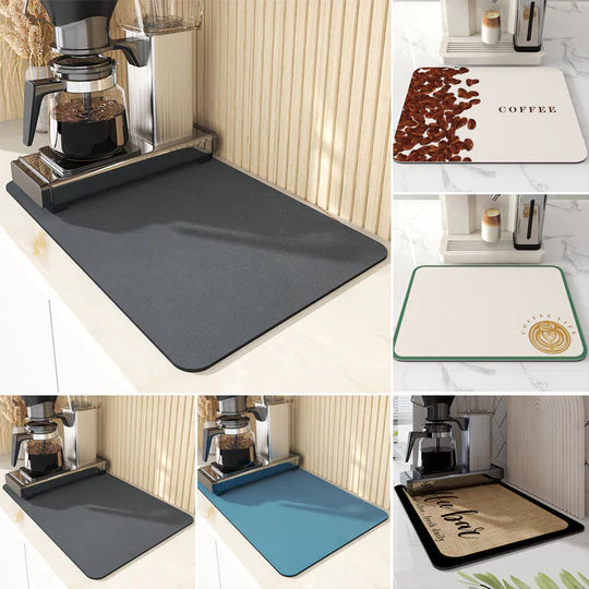 Super Absorbent Drainage Mat: Clean and Dry Kitchen 