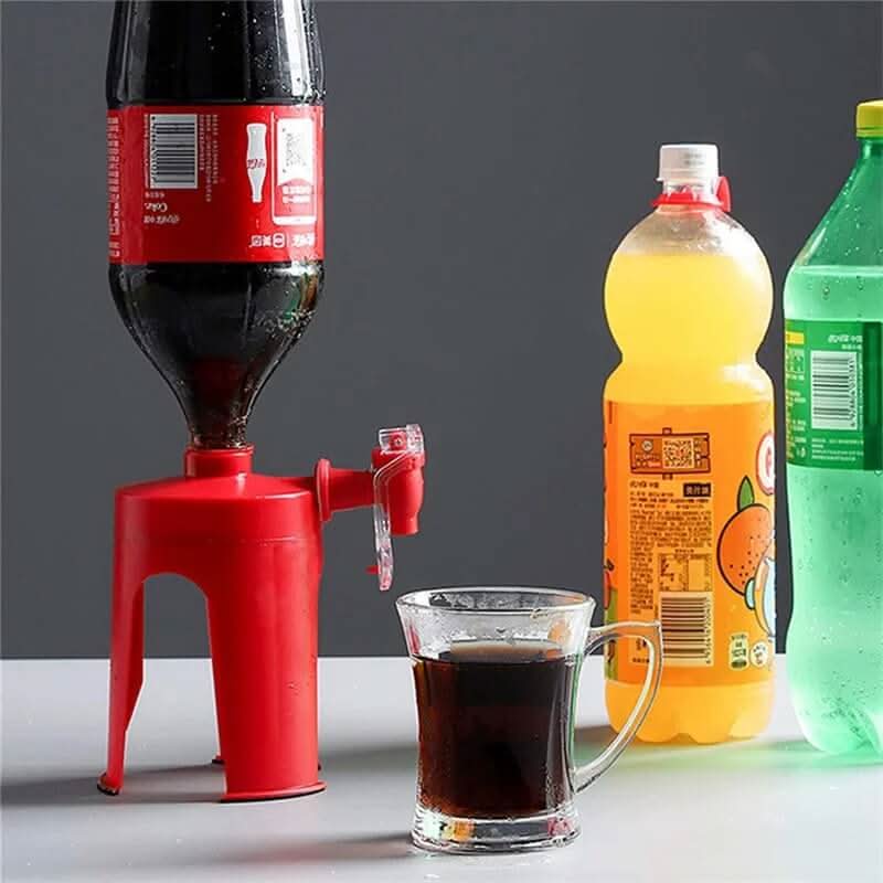 Distribuidor de bebidas prático para garrafas 