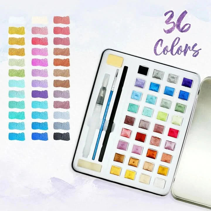 Tinta metálica intensa para criações vibrantes 