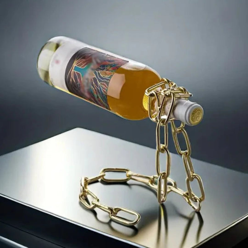 Podpora plovoucí láhve - Efekt kouzelného řetězu 